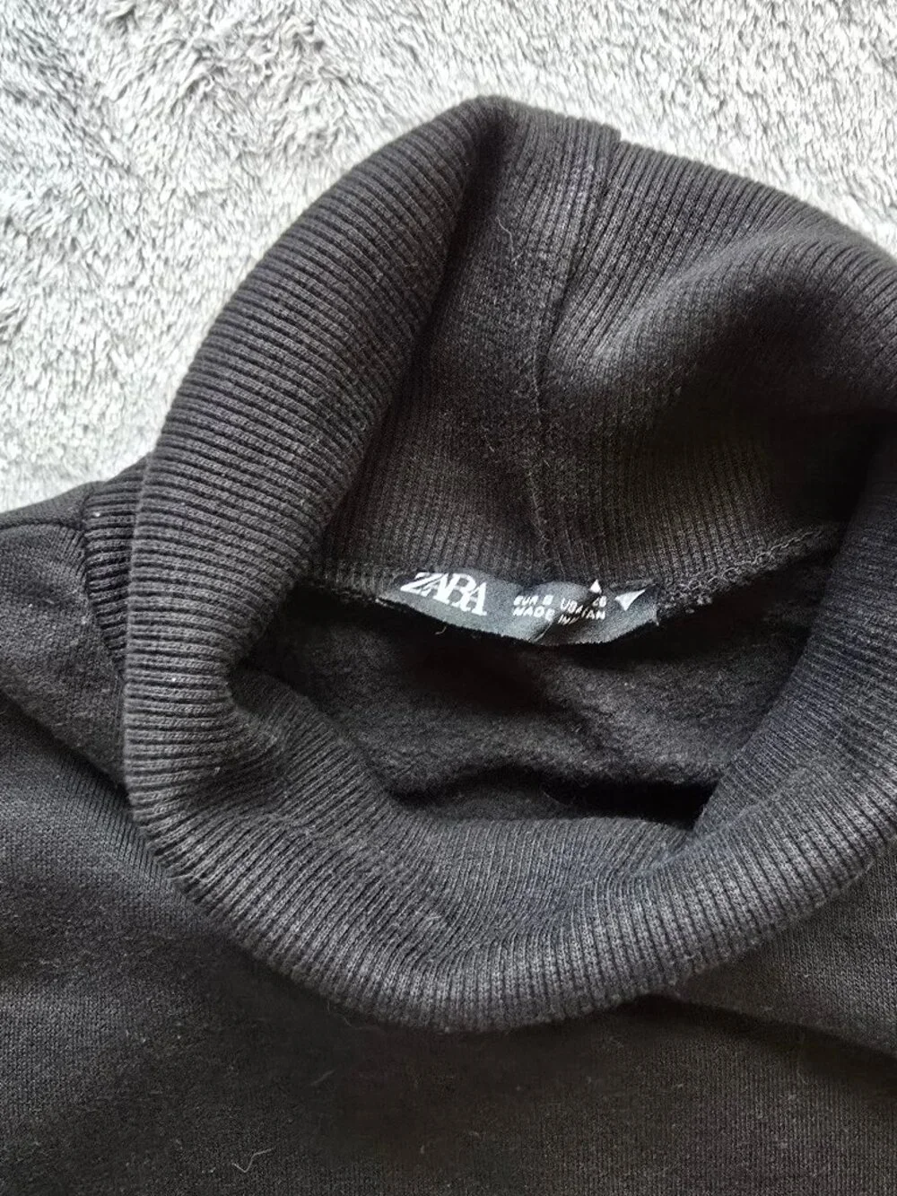 ZARA Black turtle neck sweater small - Picture 7 of 7